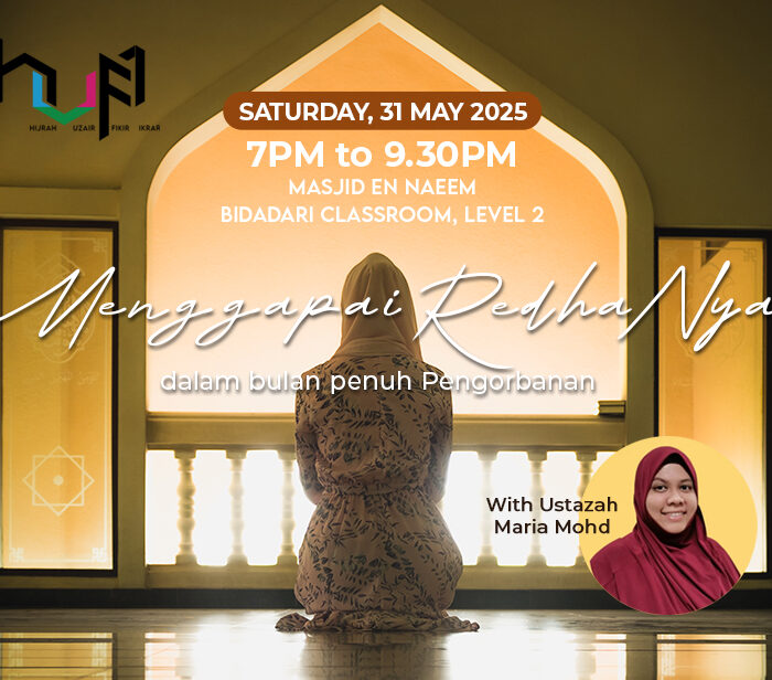 Menggapai RedhaNya dalam bulan penuh Pengorbanan